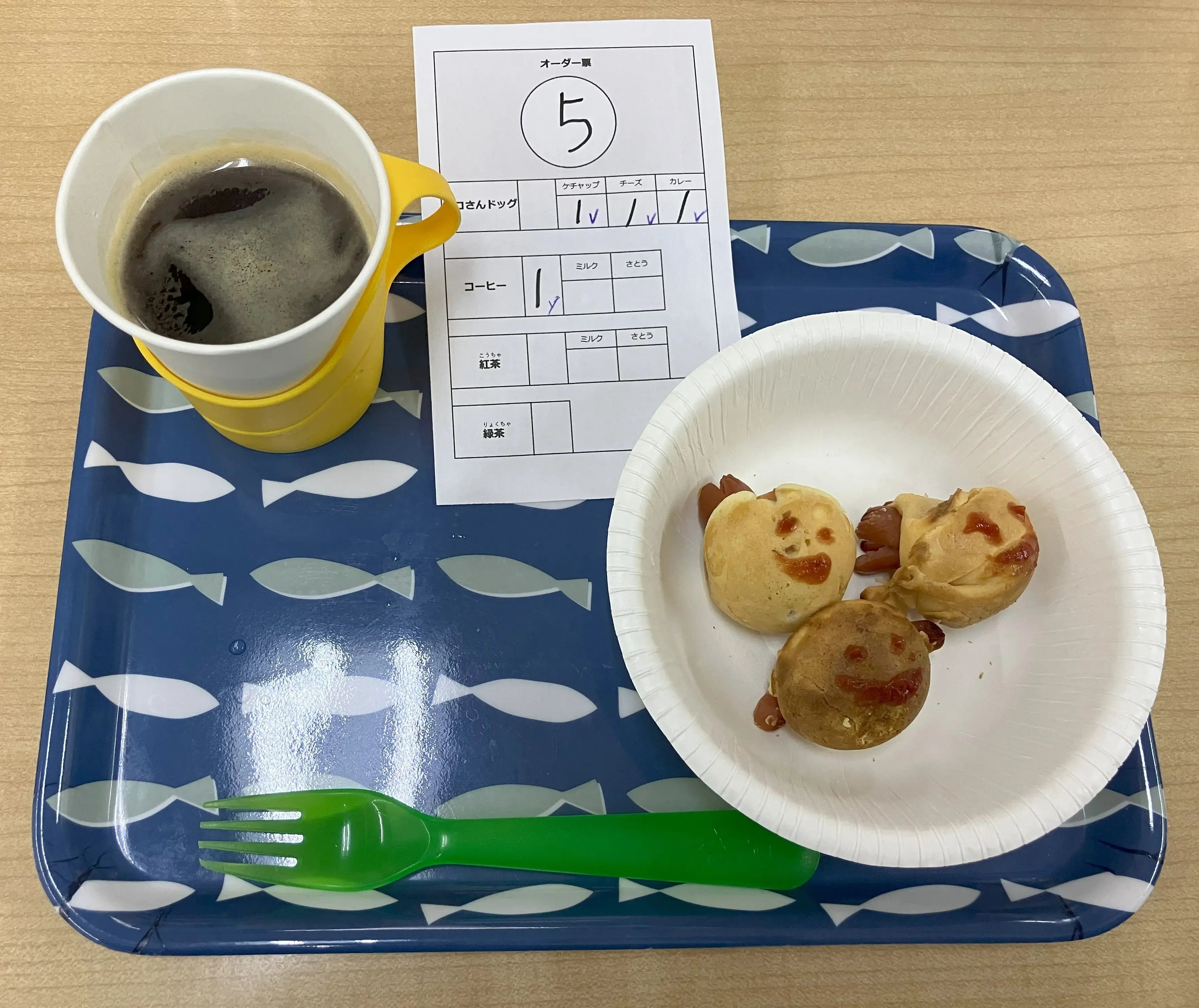 テラコヤカフェメニュー